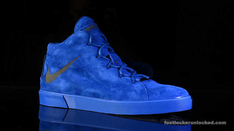 Nike LeBron 12 Lifestyle Blue Suede Game Royal