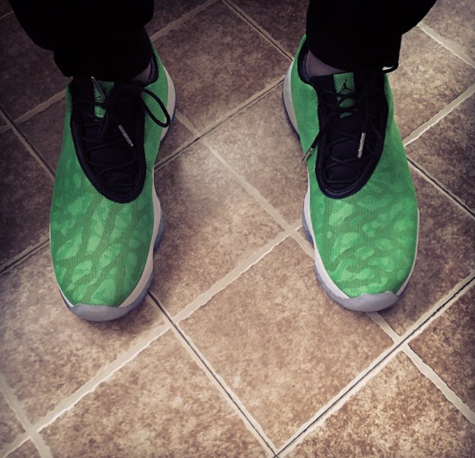Air Jordan Future Low Light Poison Green