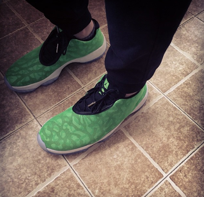 Air Jordan Future Low Light Poison Green