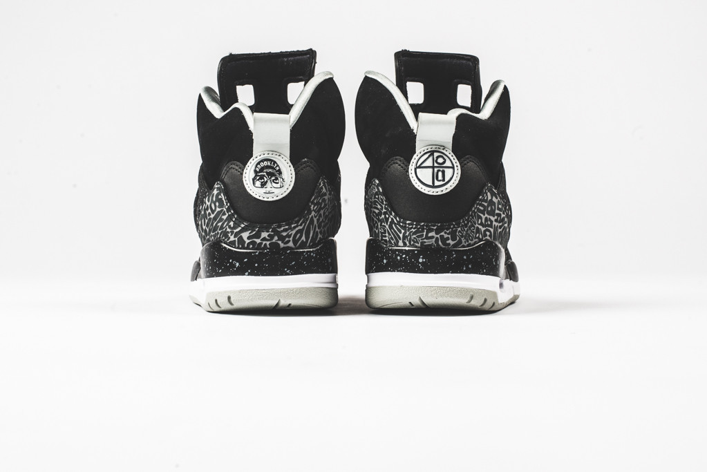 Air Jordan Spizike Cool Grey Oreo Black