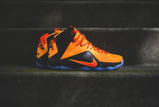 lebron 12 laser orange