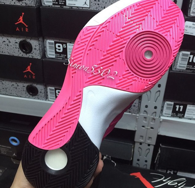 Nike Hyperdunk 2015 Pink Breast Cancer Awareness