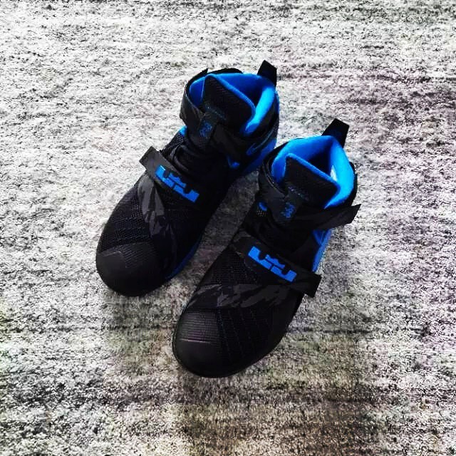 Nike LeBron Soldier 9 Black Blue