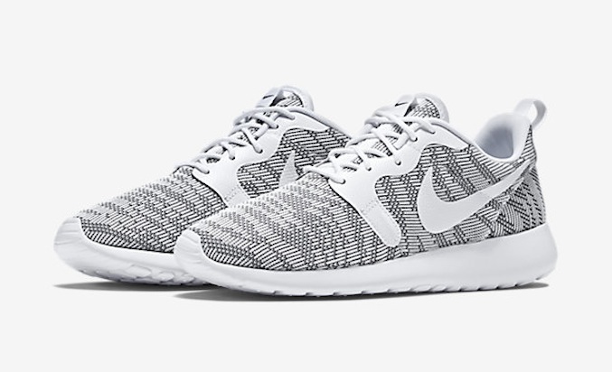 Nike Roshe Run Jacquard White Cool Grey - Sneaker Bar Detroit