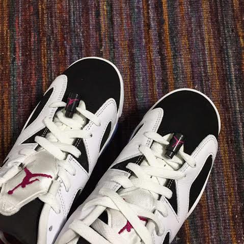Oreo Air Jordan 6 Low GS White Black Pink