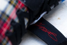 kd plaid and polka dots