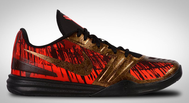 Nike Kobe Mentality Chilling Red Gold