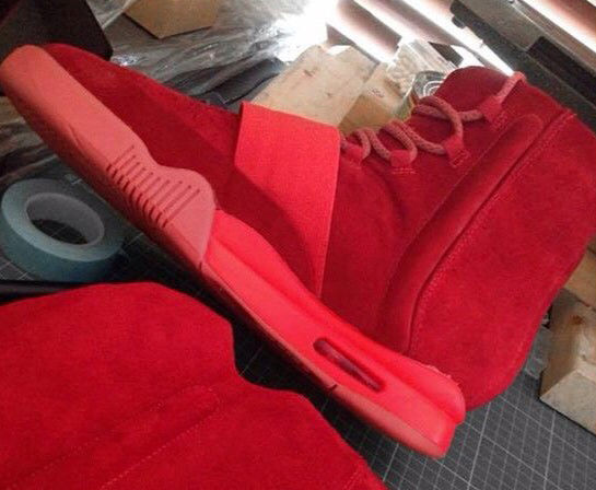 adidas Yeezy 750 Boost Red October Custom