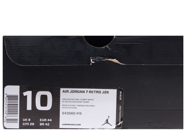 Air Jordan 7 J2K Obsidian Pack 2012