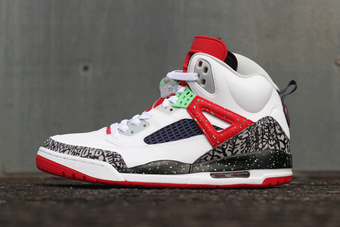 spizike red and white