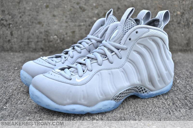 white and grey foamposite