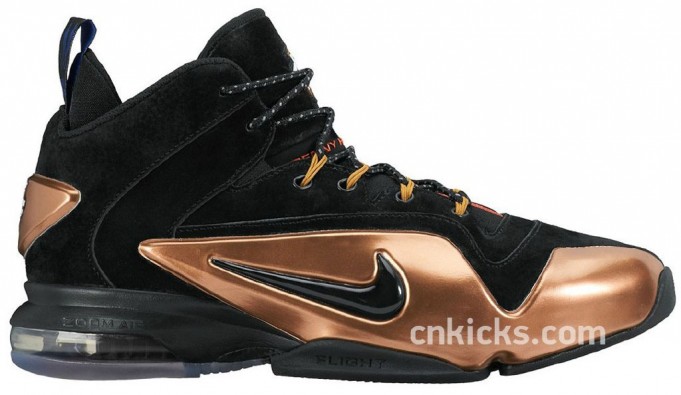 nike air penny 6 copper