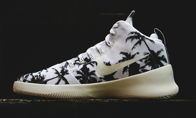 Nike Hyperfr3sh Palm Trees White Black