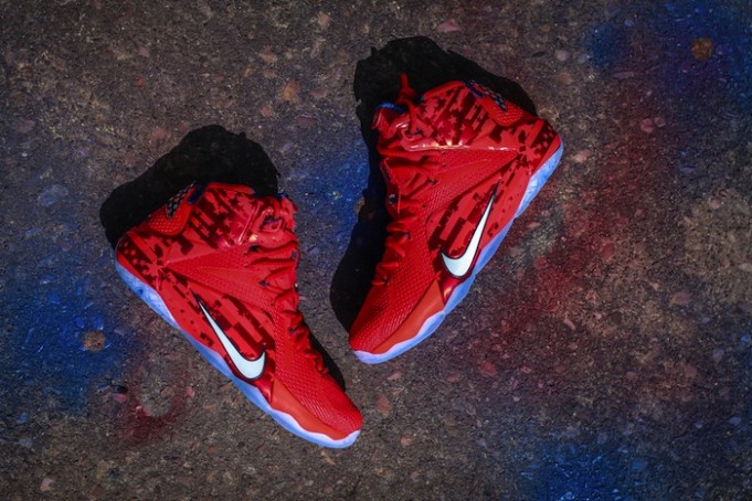 lebron 12 independence day