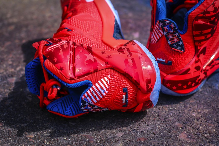 Nike LeBron XII 12 USA 4th of July Release Date June 27th