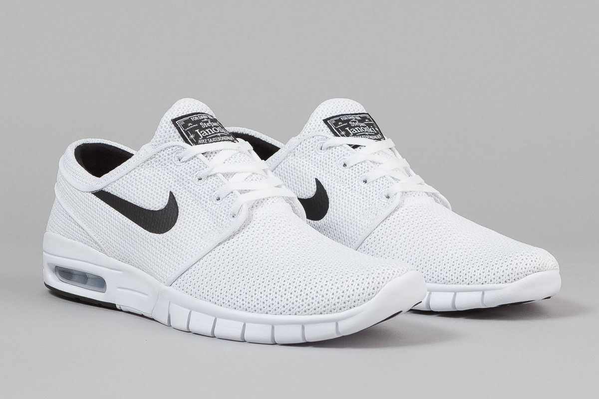 Nike SB Stefan Janoski Max White Black - Sneaker Bar Detroit