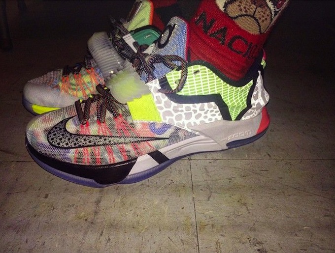 Nike What The KD 7 On Feet 