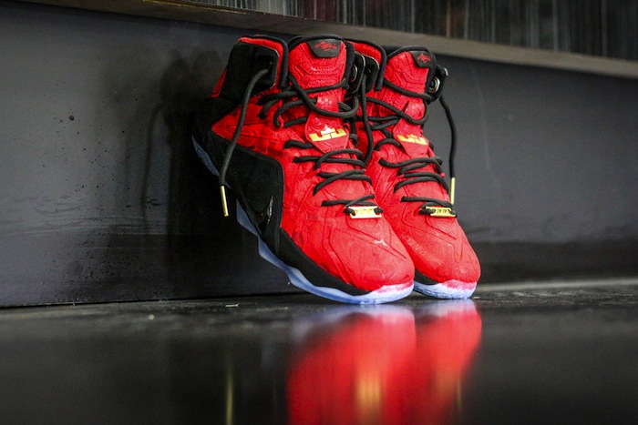 Red Paisley Nike LeBron 12 EXT Release Date