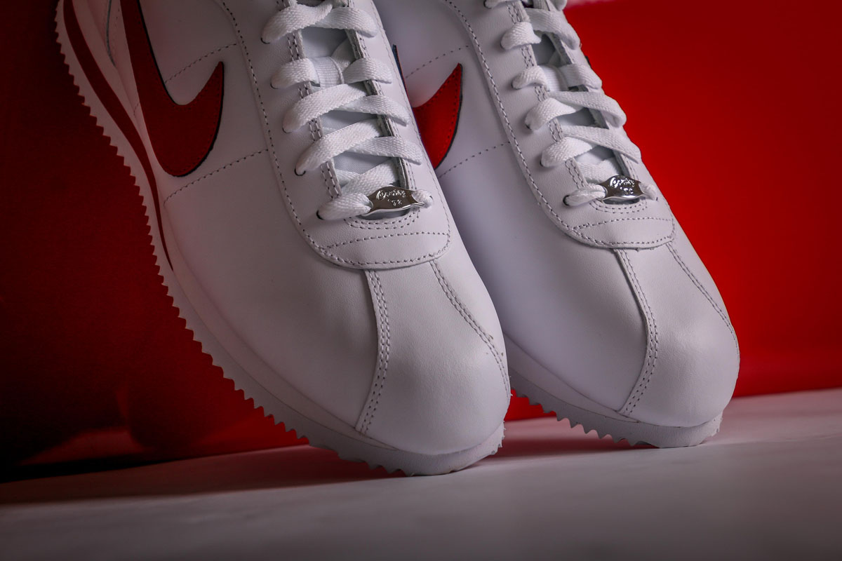 Nike Cortez Basic Leather 06 White Varsity Red