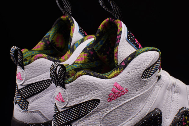 adidas crazy 8 neon tribal white pink green 4