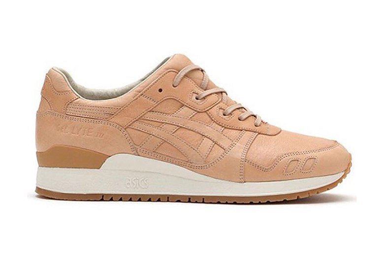The ASICS Gel Lyte III Vegetable Tanned Leather is limited to just 300 pairs worldwide, these made in Japan ASICS Gel Lyte III will retail for $500 USD