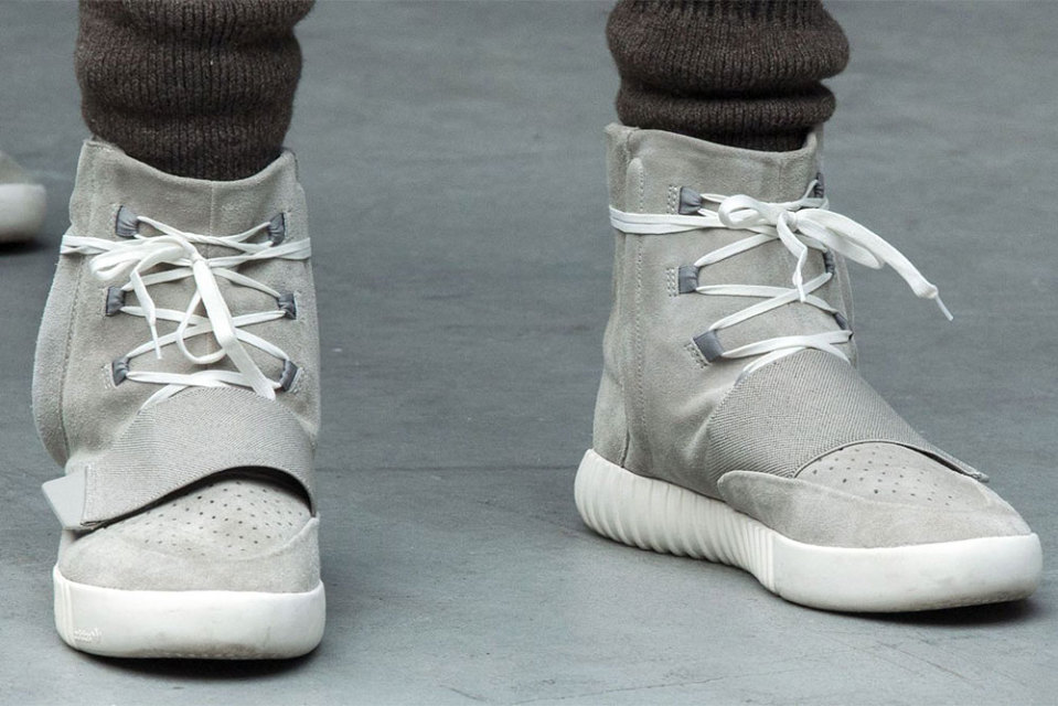 Kanye West Wearing adidas Yeezy 750 - Sneaker Bar