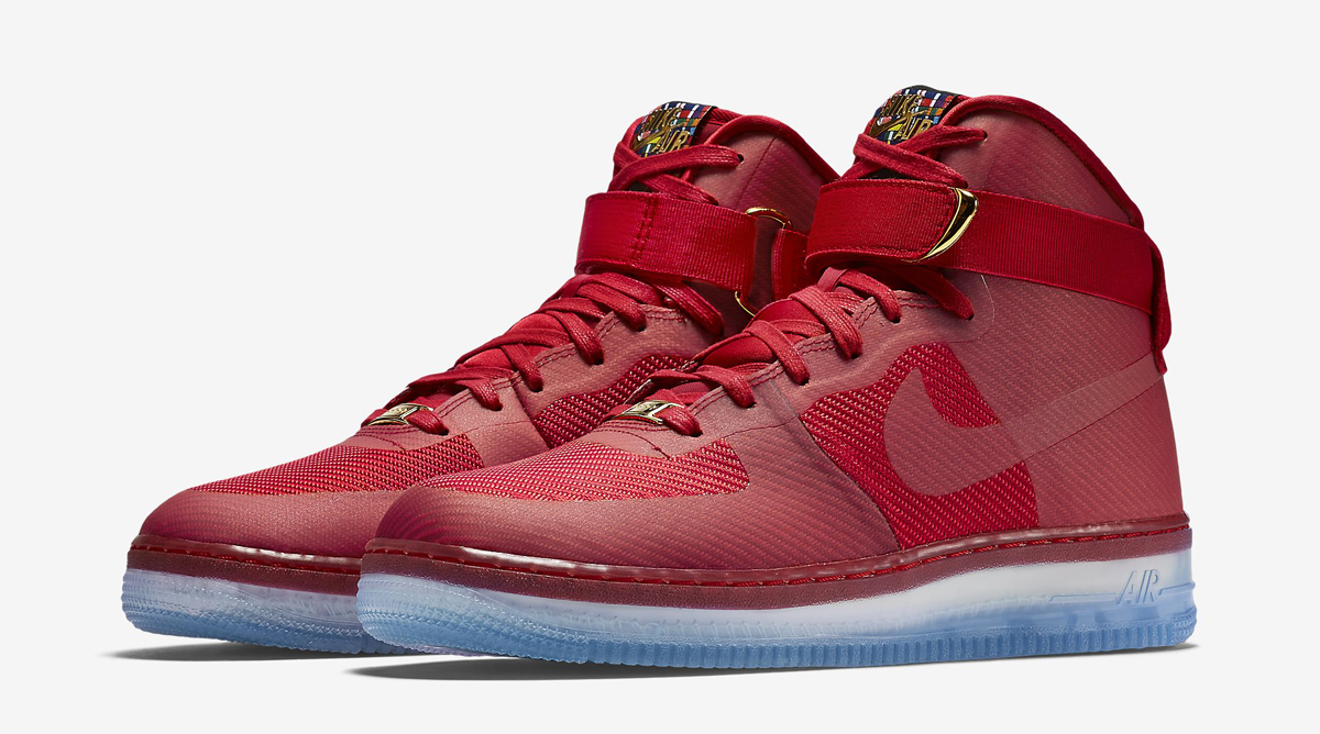 Nike Air Force 1 High Comfort Lux Red