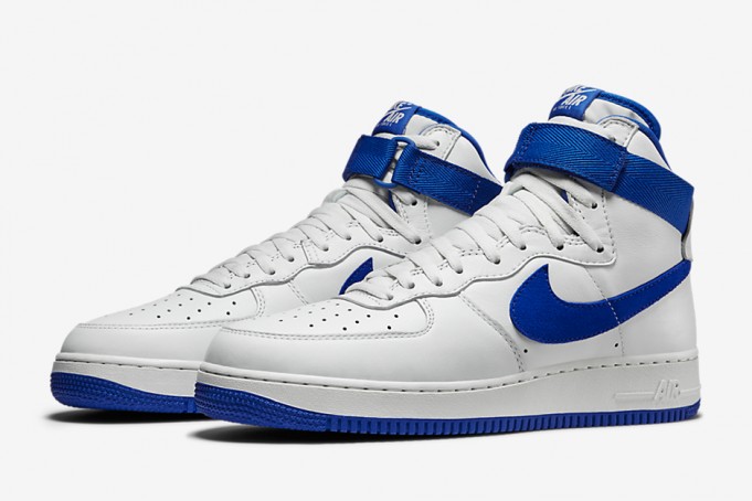 Nike Air Force 1 High OG White Blue - Sneaker Bar Detroit