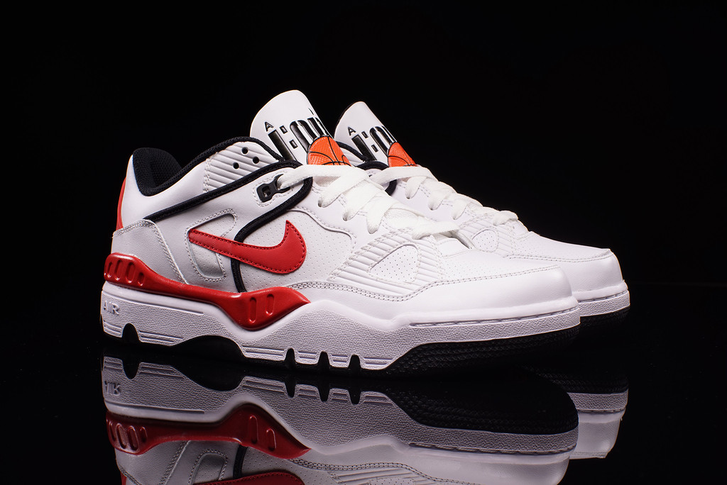 Nike Air Force III Low White Red Black