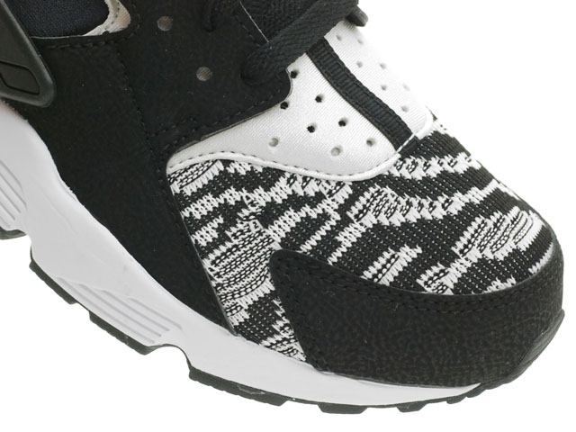 Nike Air Huarache Run Knit Black White