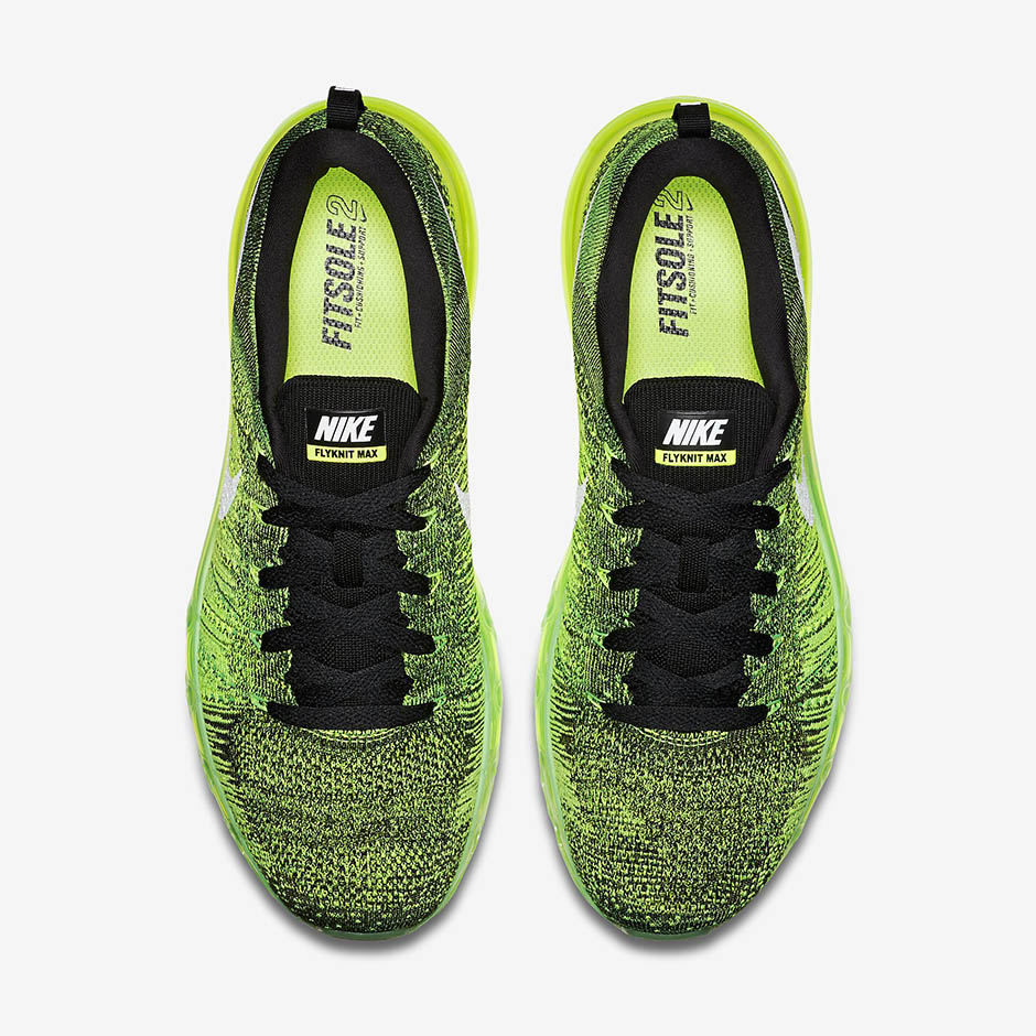 Nike Flyknit Air Max Voltage Green