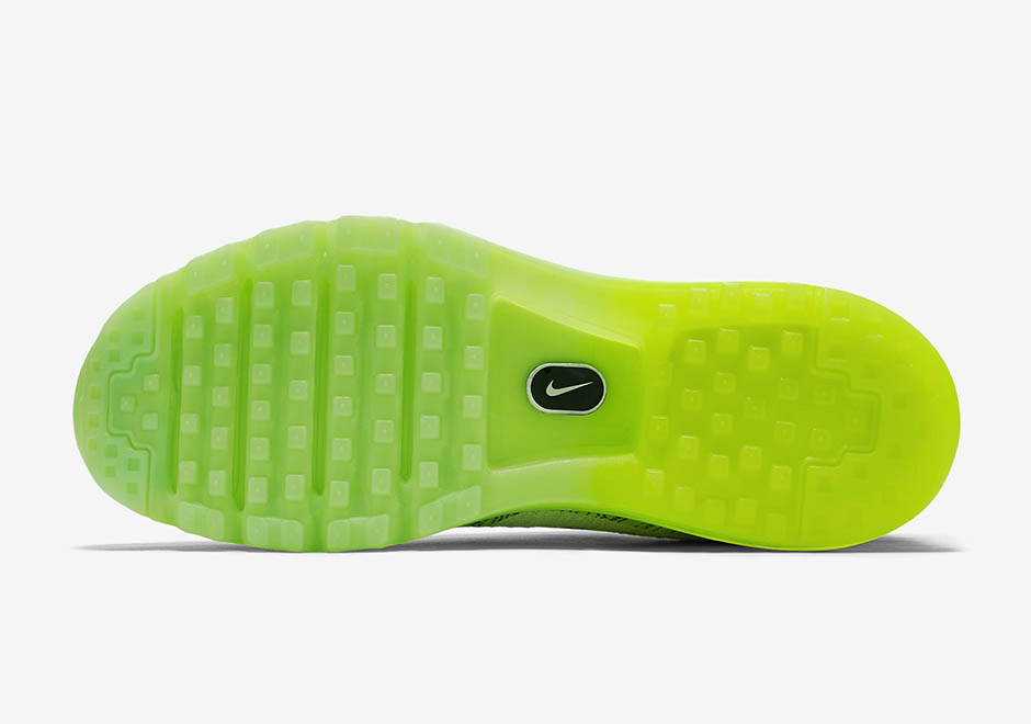 Nike Flyknit Air Max Volt Green