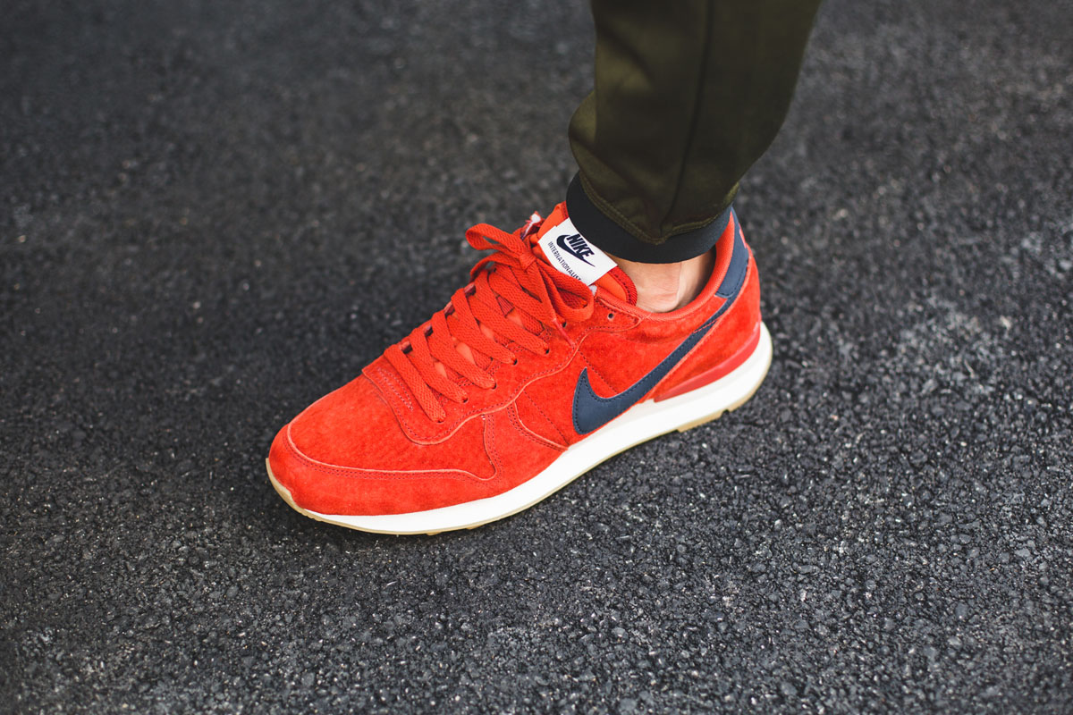 Nike Internationalist Leather Cinnabar Red