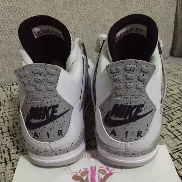 2016 Air Jordan 4 White Cement Nike Air