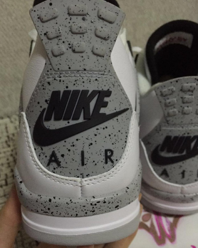 2016 Air Jordan 4 White Cement Nike Air