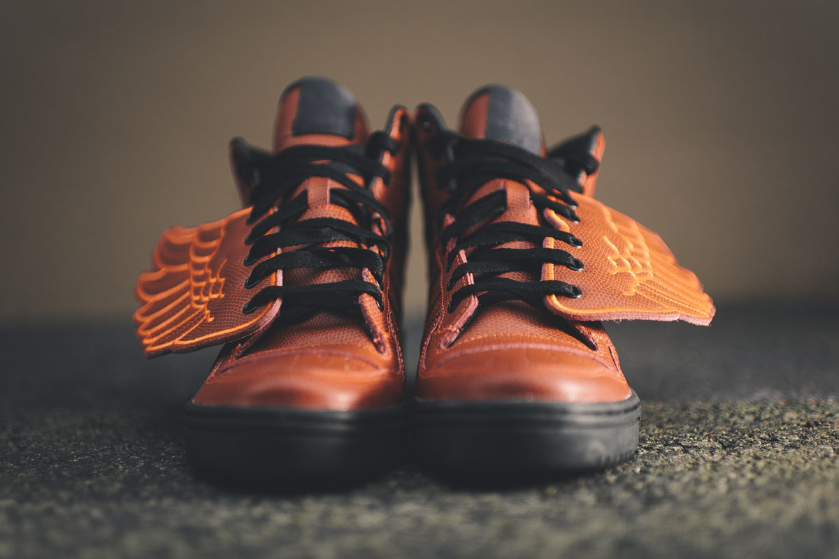 adidas jeremy scott wings orange