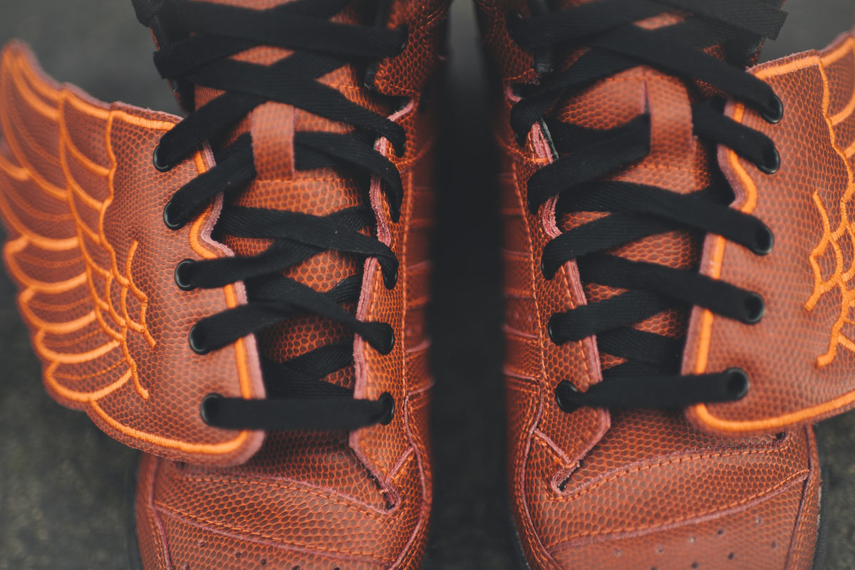 adidas jeremy scott wings orange