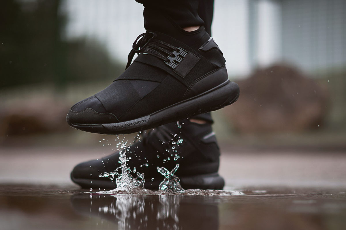 adidas Y-3 Qasa High Triple Black - Sneaker Bar Detroit