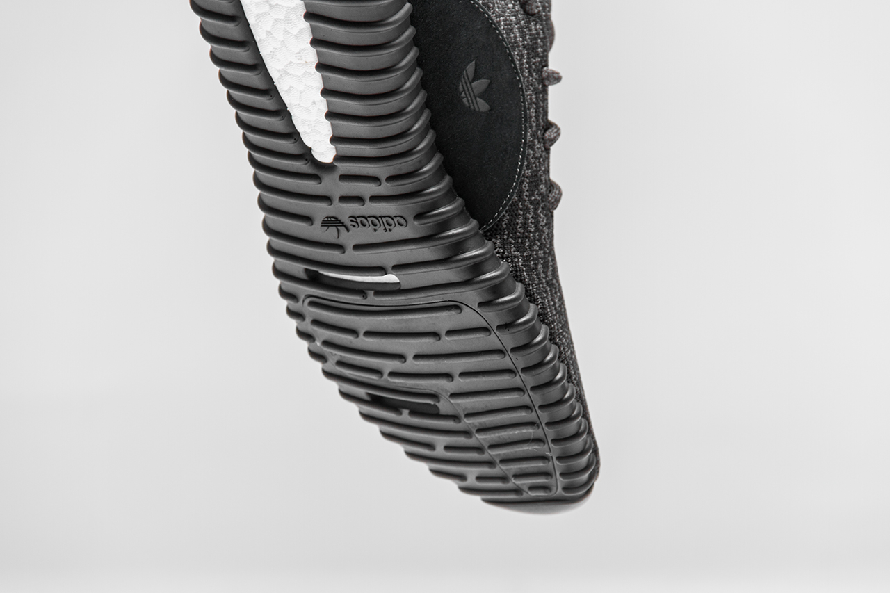 Black adidas Yeezy 350 Boost