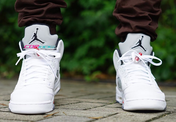 Supreme x Air Jordan 5 - White