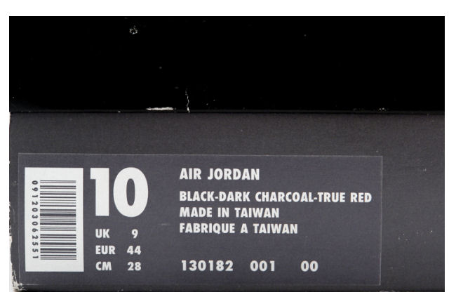 Air Jordan 9 OG Dark Charcoal 1994