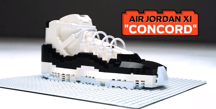 LEGO Air Jordan 11 Concord