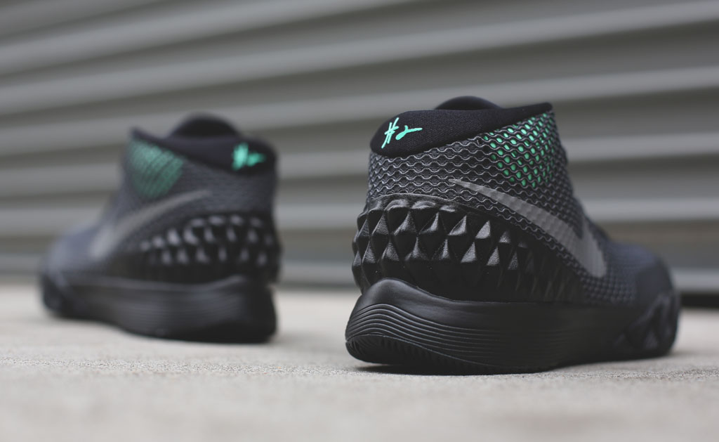 Nike Kyrie 1 Dark Grey Green Glow