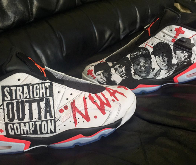 The Game Air Jordan 6 Low Straight Outta Compton