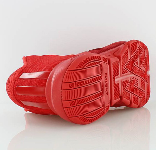 Scarlet Red adidas J Wall 2