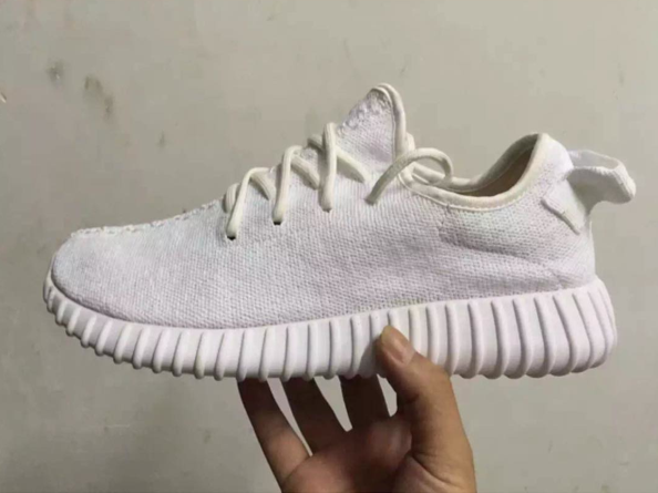 White adidas Yeezy Boost 350 First Look