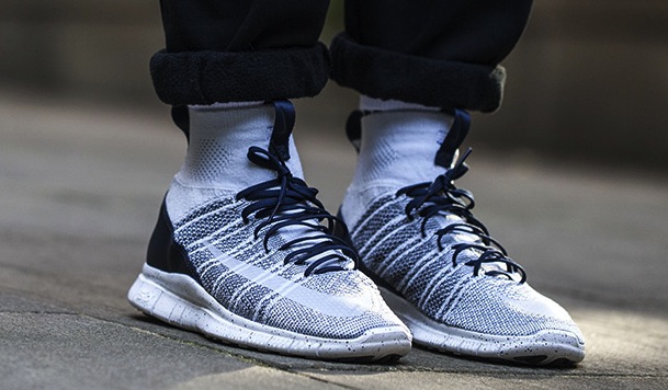Nike Free Flyknit Mercurial Superfly Pure Platinum