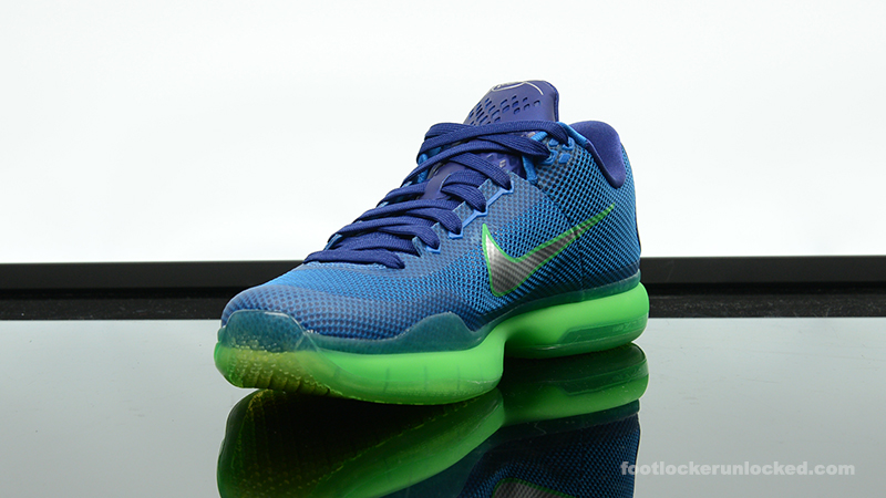 Nike Kobe X 10 Emerald City Seahawks