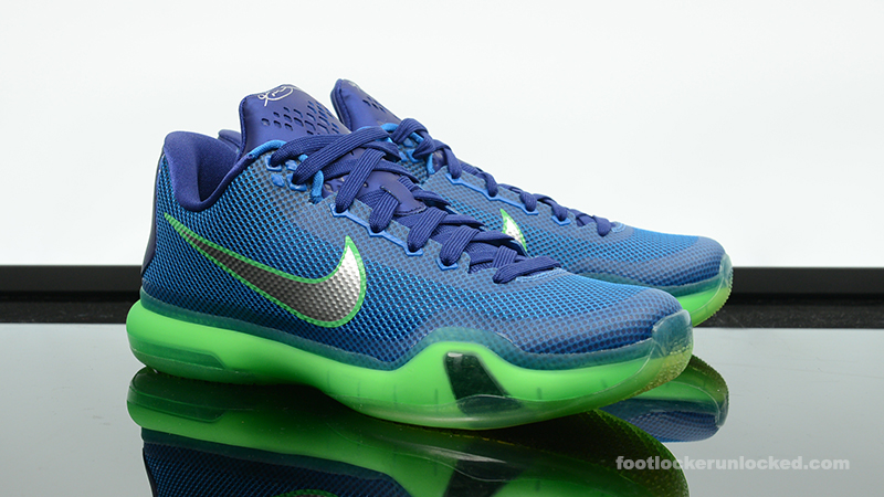 Closer Look at the Nike Kobe 10 Emerald Blue