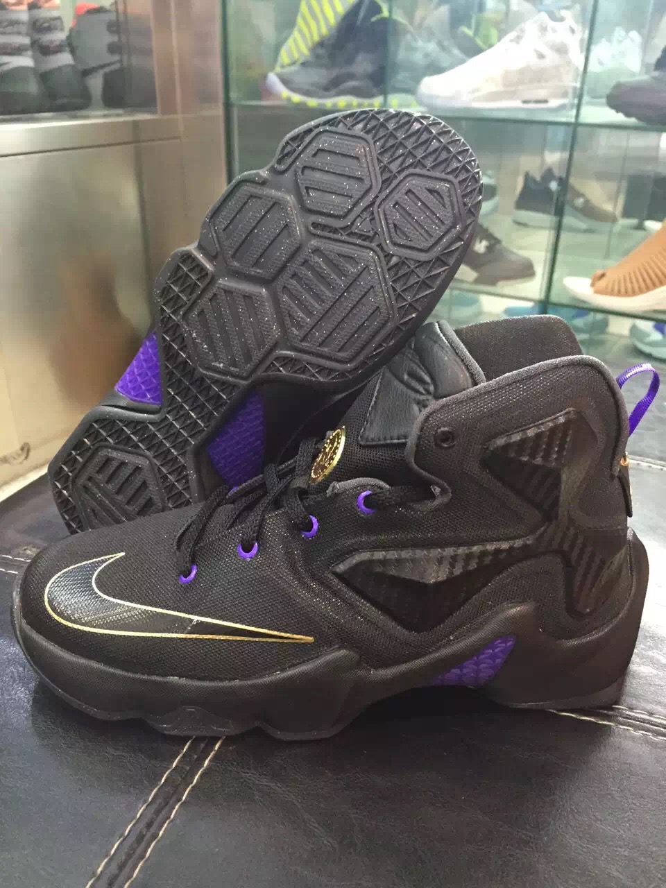 Black Purple Nike LeBron 13